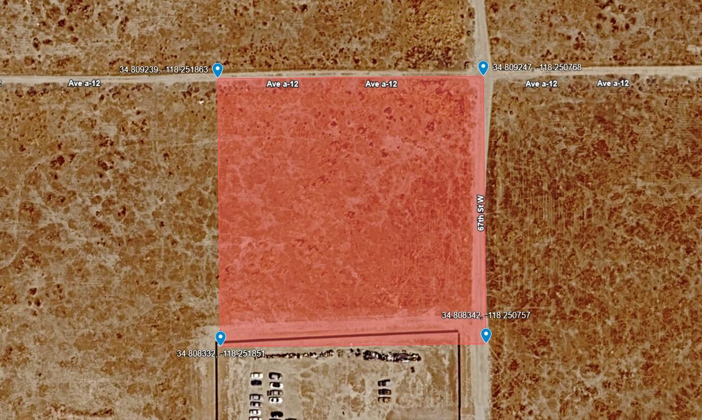 0 A12/67 Vac Corner Ave, Lancaster, CA 93536