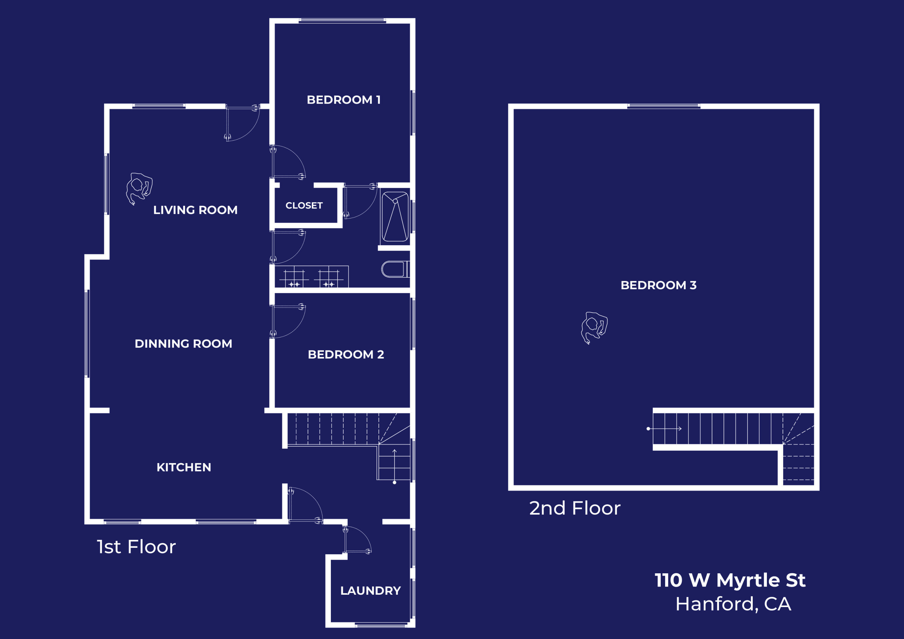 110 W Myrtle St, Hanford, CA 93230