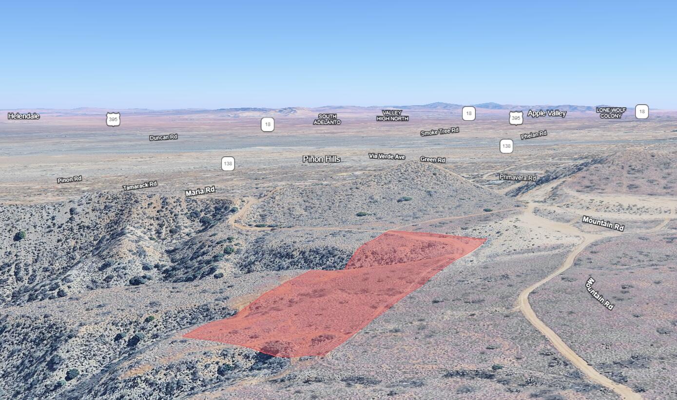 0 Mountain Rd, Pinon Hills, CA 92372