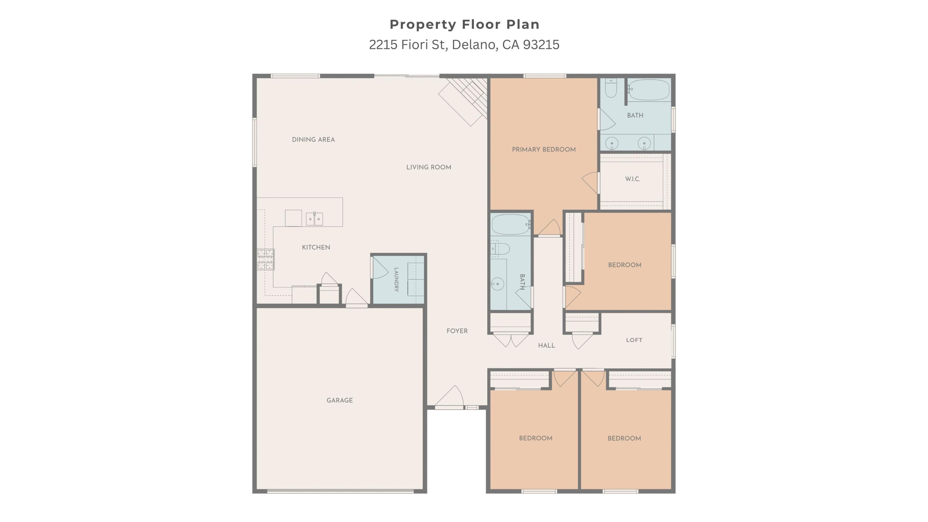 2215 Fiori St, Delano, CA 93215