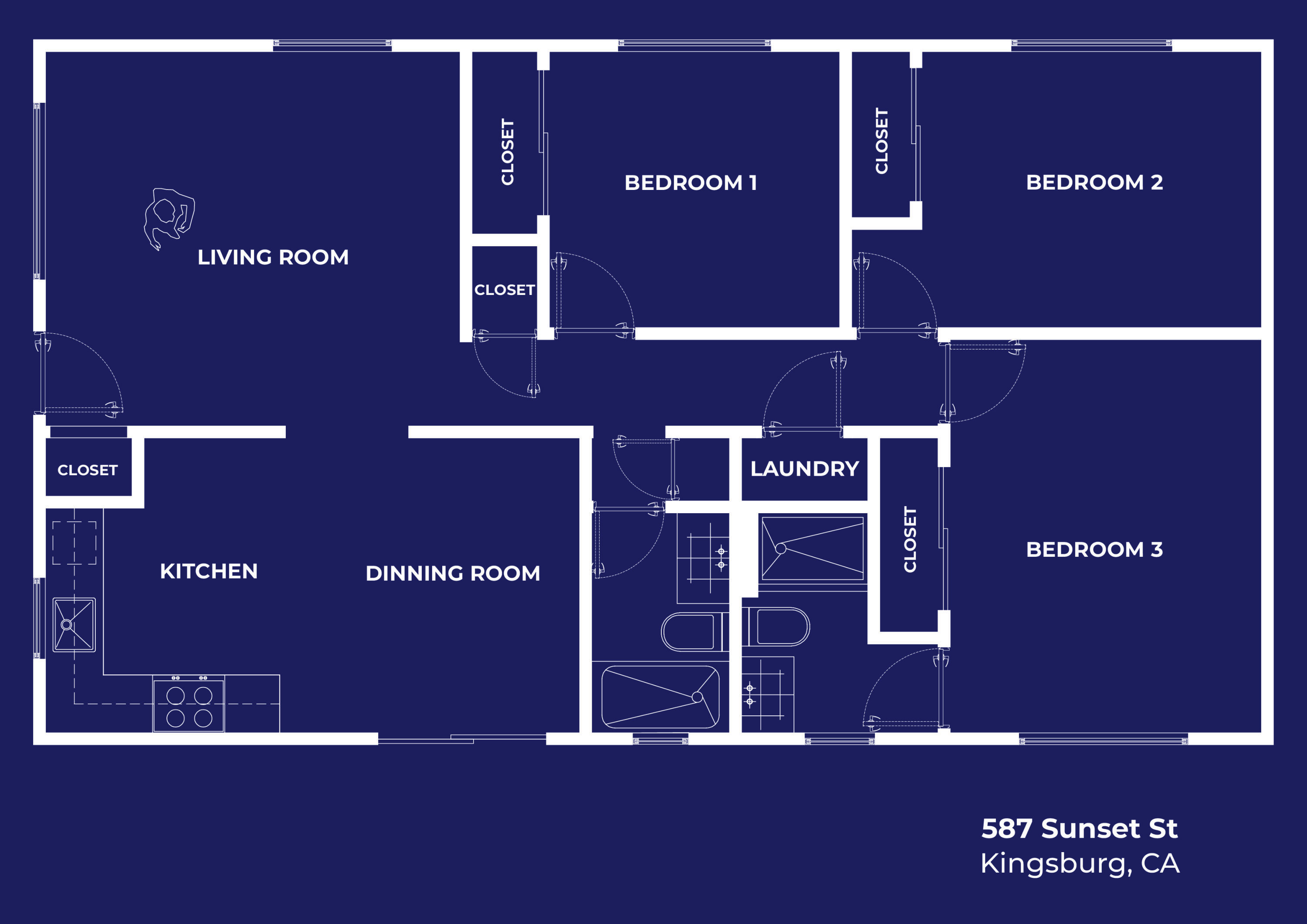 587 Sunset St, Kingsburg, CA 93631