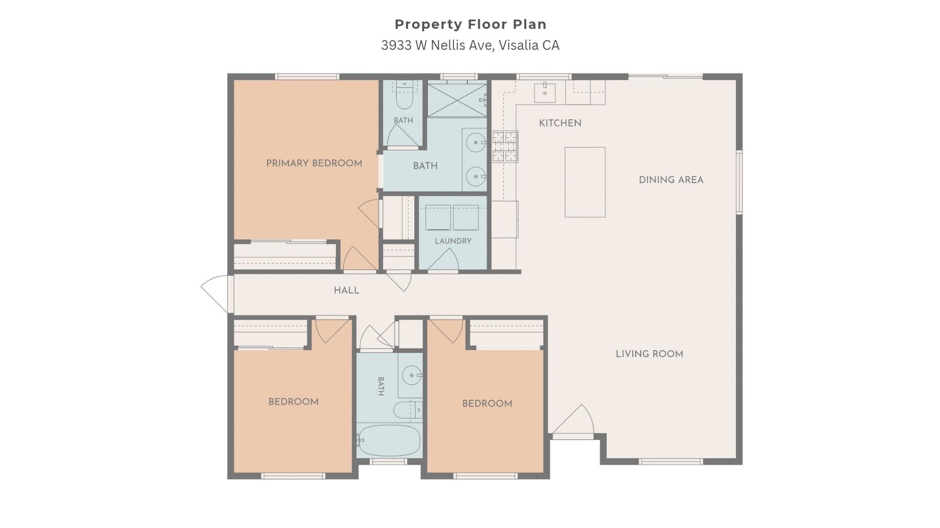 3933 W Nellis Ave, Visalia, CA 93277