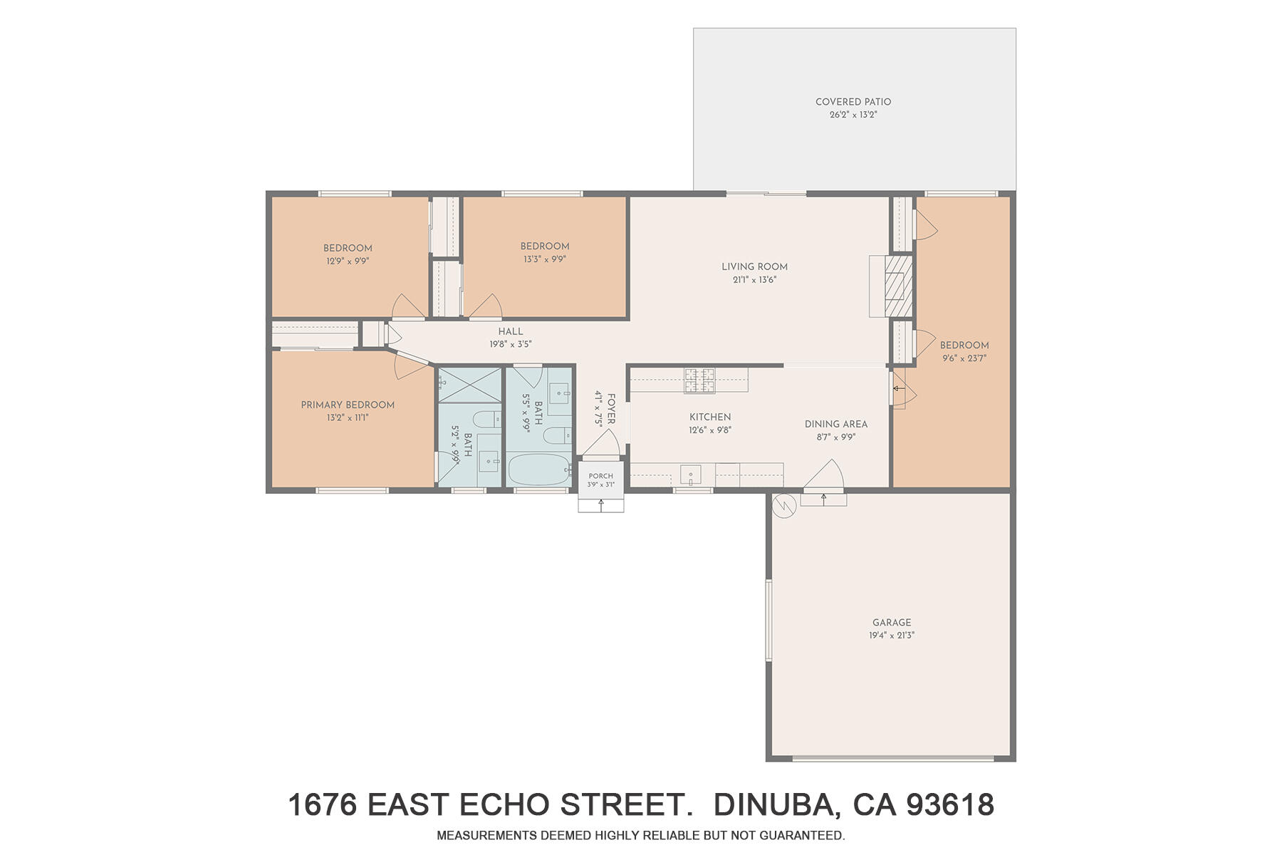 1675 E Echo St, Dinuba, CA 93618