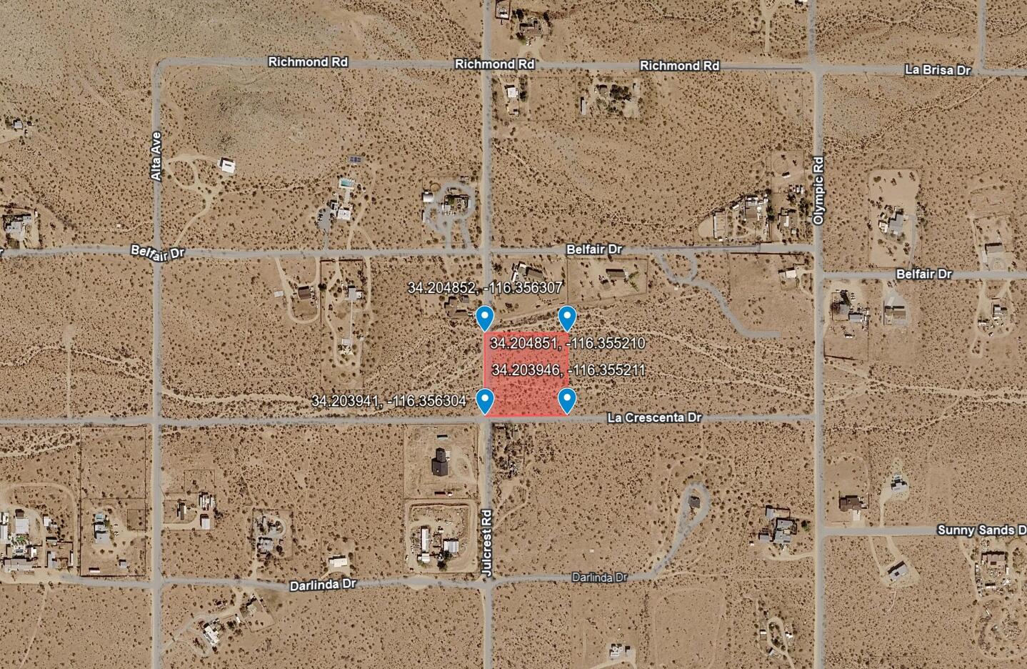 0 La Crescenta Dr, Yucca Valley, CA 92284